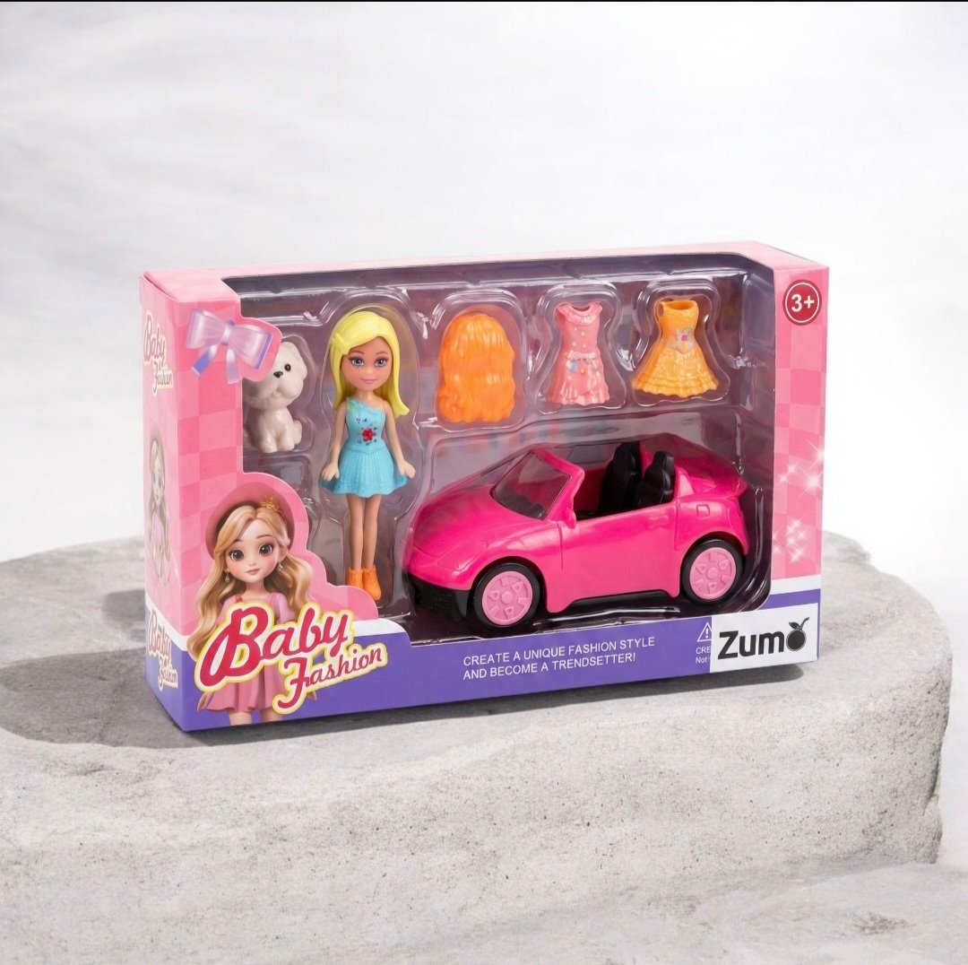 fb969dff-a759-4073-9045-4b4e8e5bc7b0-1_all_9386.jpg Set Muñequita Auto con Accesorios - Celeste - Imagen 1